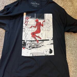 Dynamic Black and Red Short Sleeve Tees